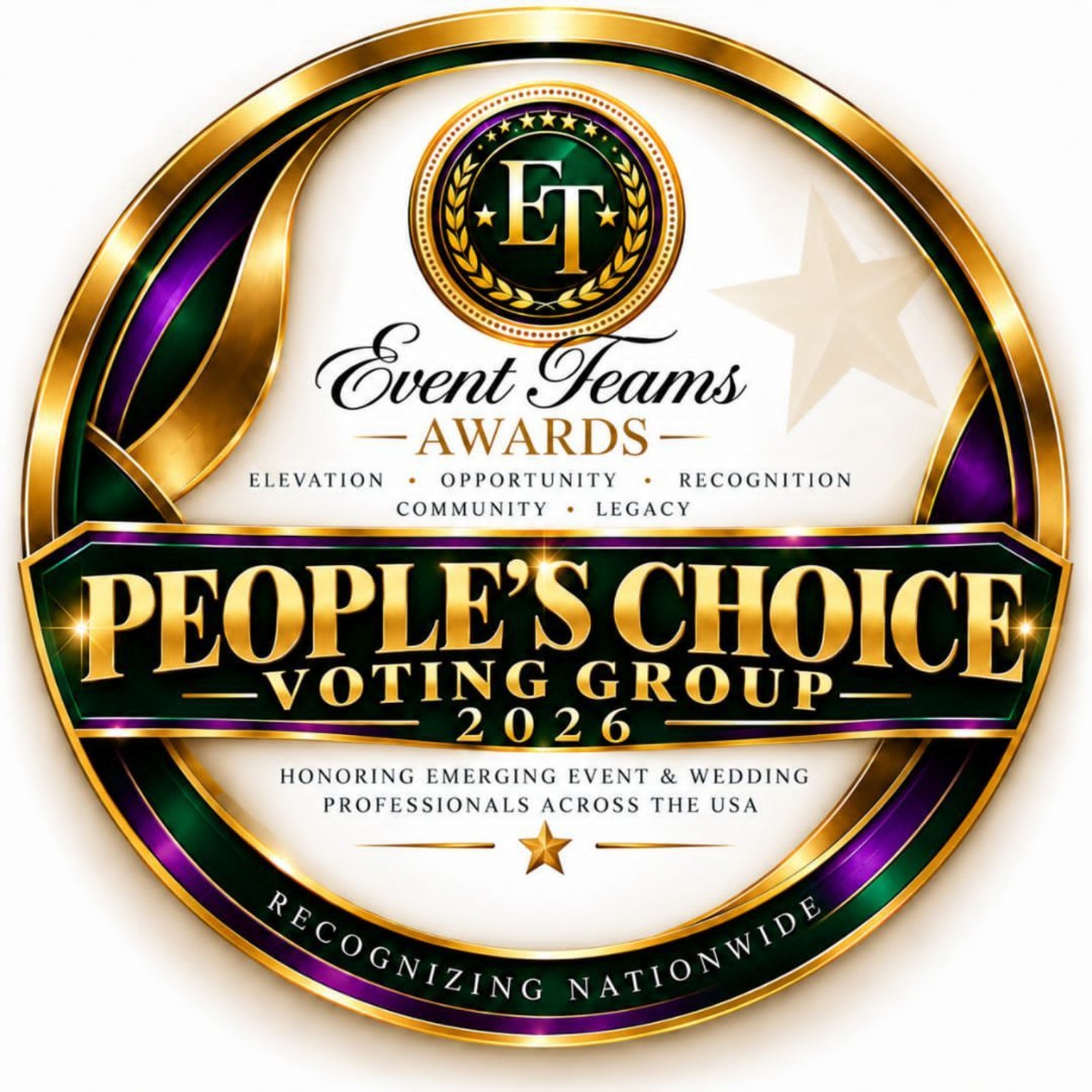 Event Teams Awards 2026 People’s Choice Voting Group